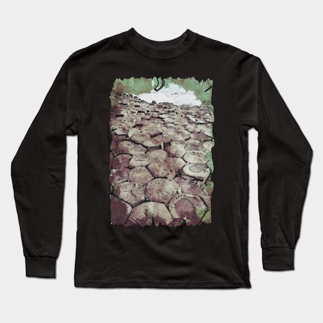 Giant's Causeway Long Sleeve T-Shirt by KMSbyZet